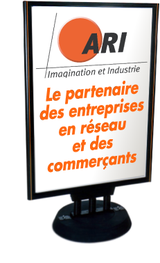 Ari imagination et industrie - Fabricant de panneaux d'affichage et de supports PLV